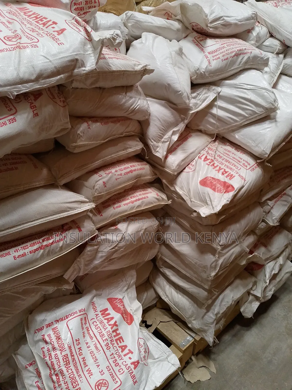 High Alumina Refractory Castable Maxheat A