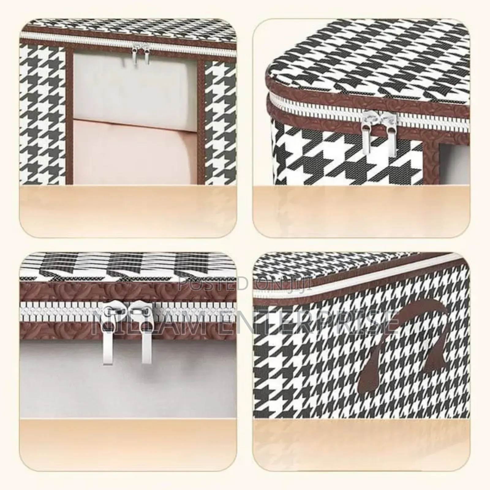 2in1 Foldable Large Cloth Organizer Storage Box