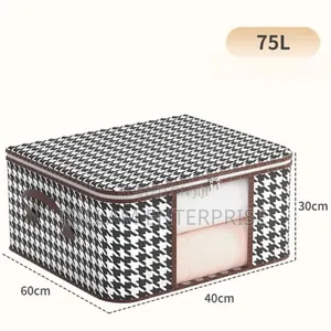 2in1 Foldable Large Cloth Organizer Storage Box