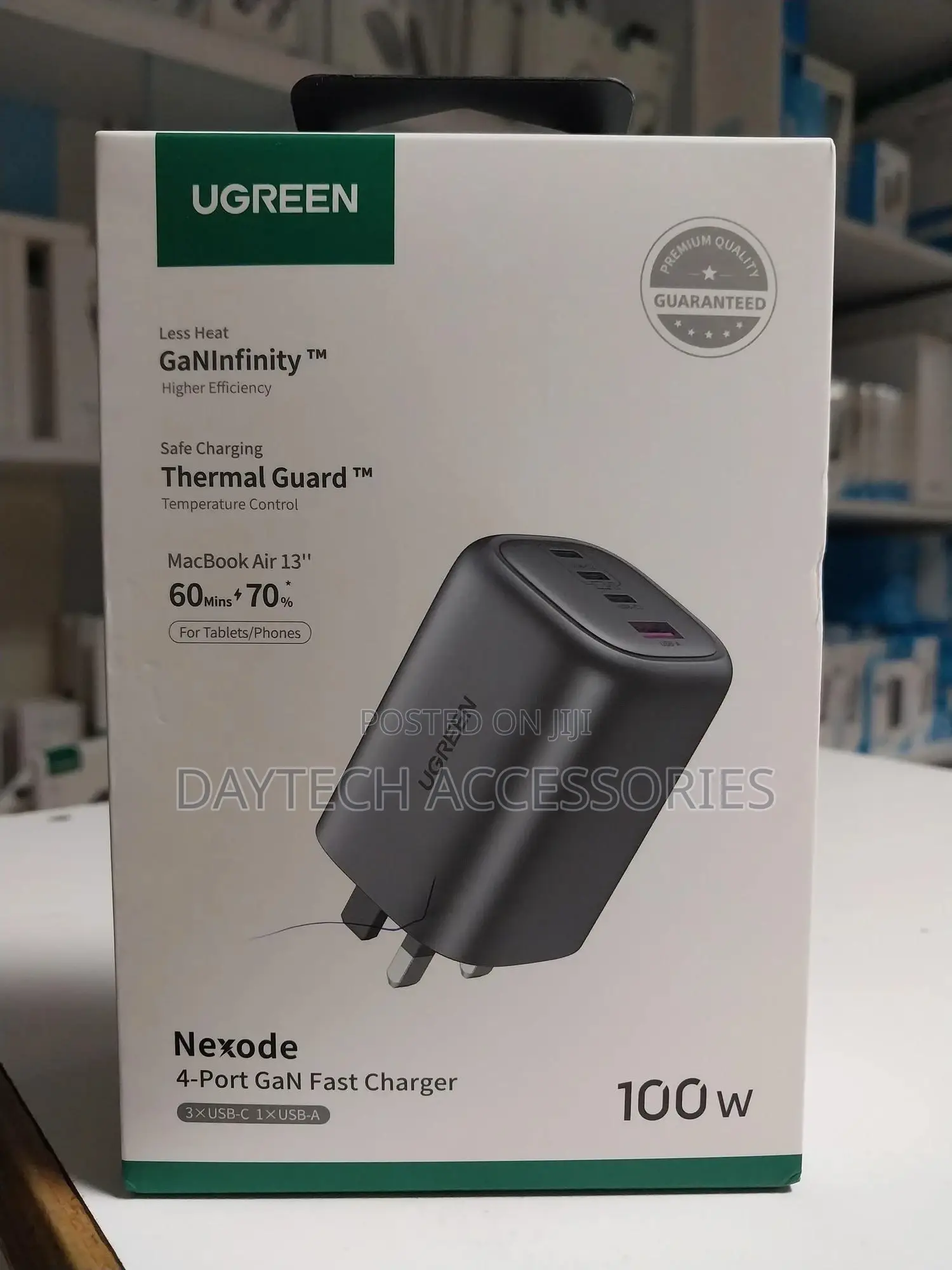 Ugreen Nexode 100w 4-Port Gan Ultrafast Usb Charger Type-C