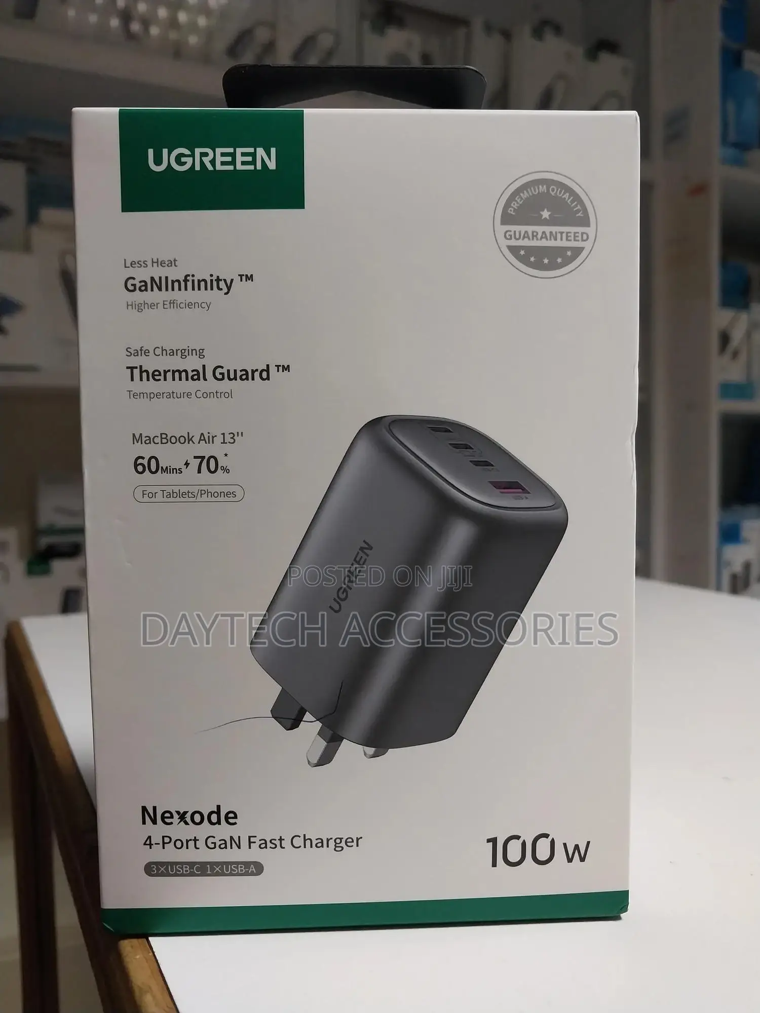 Ugreen Nexode 100w 4-Port Gan Ultrafast Usb Charger Type-C