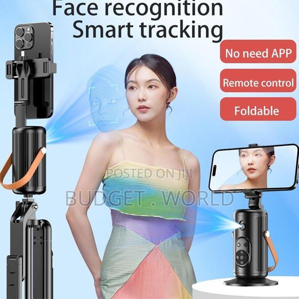 Face Tracking Tripod,360° Rotation Mobile Holder
