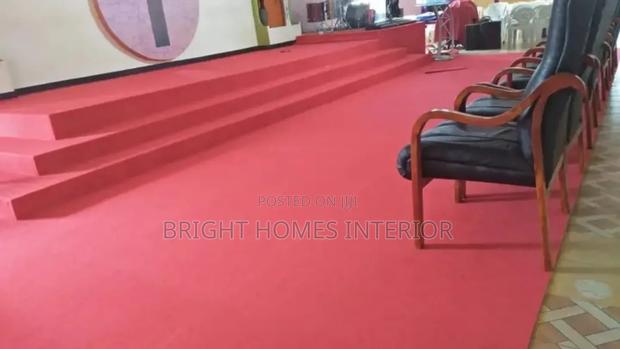 Very Warm Elegant Church Floor Carpet