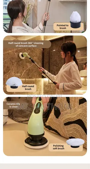 Wireless Electric Cleaning Brush