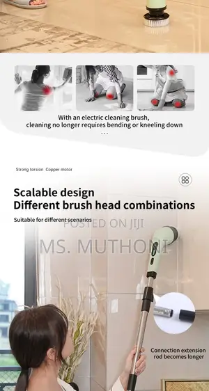 Wireless Electric Cleaning Brush