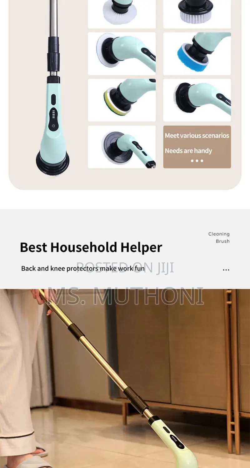 Wireless Electric Cleaning Brush