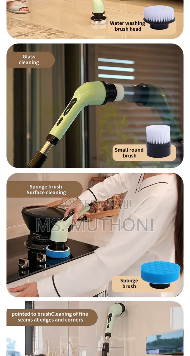 Wireless Electric Cleaning Brush