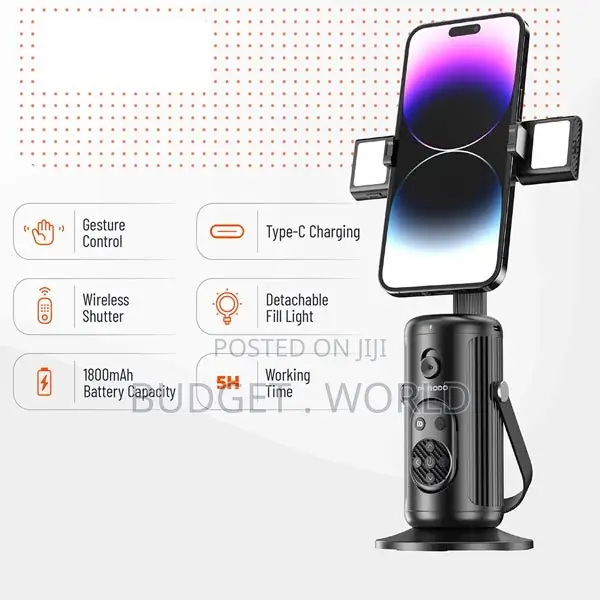 Auto 360° Face Tracking Desktop Gimbal