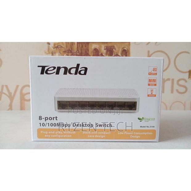 Tenda 8 Port Switch 10/100 Desktop Switch
