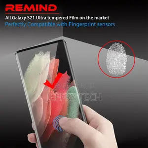 Tantek Curved Full Glue Tempered Glass for Galaxy S21 Ultra