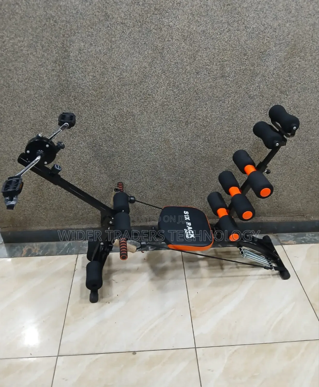 Six Pack Care Exercise Bench With Pedals