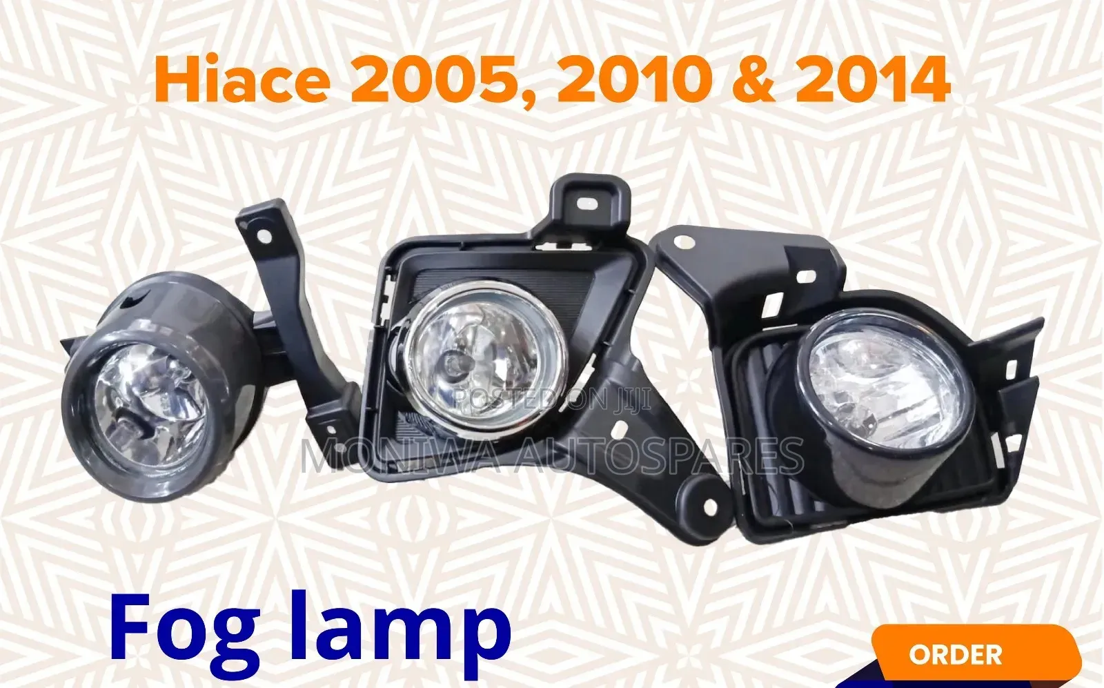 Fog Lamp Toyota Hiace All Models