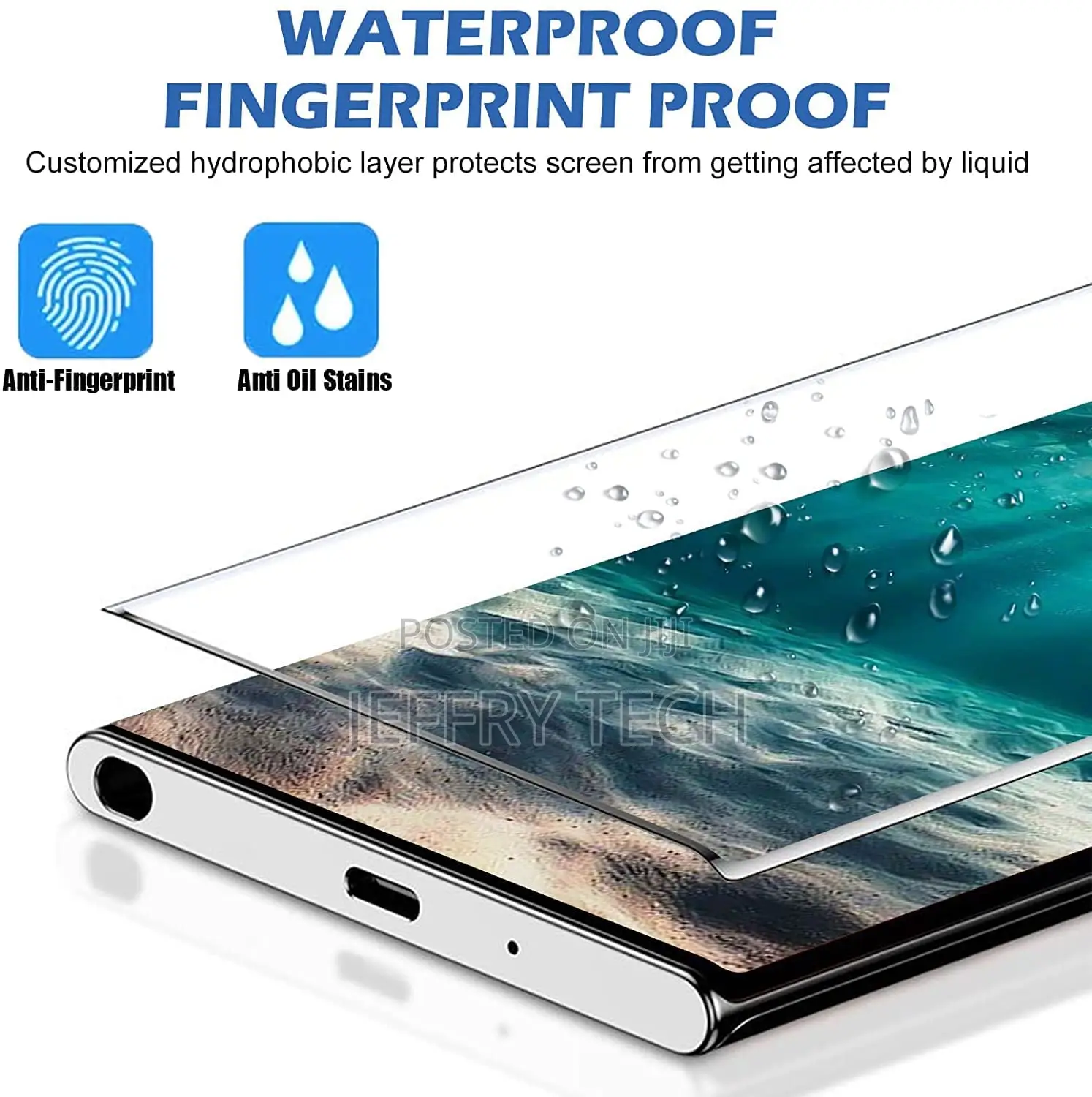 Gorilla Full Tempered Glass Screen Protector for Galaxy S22+