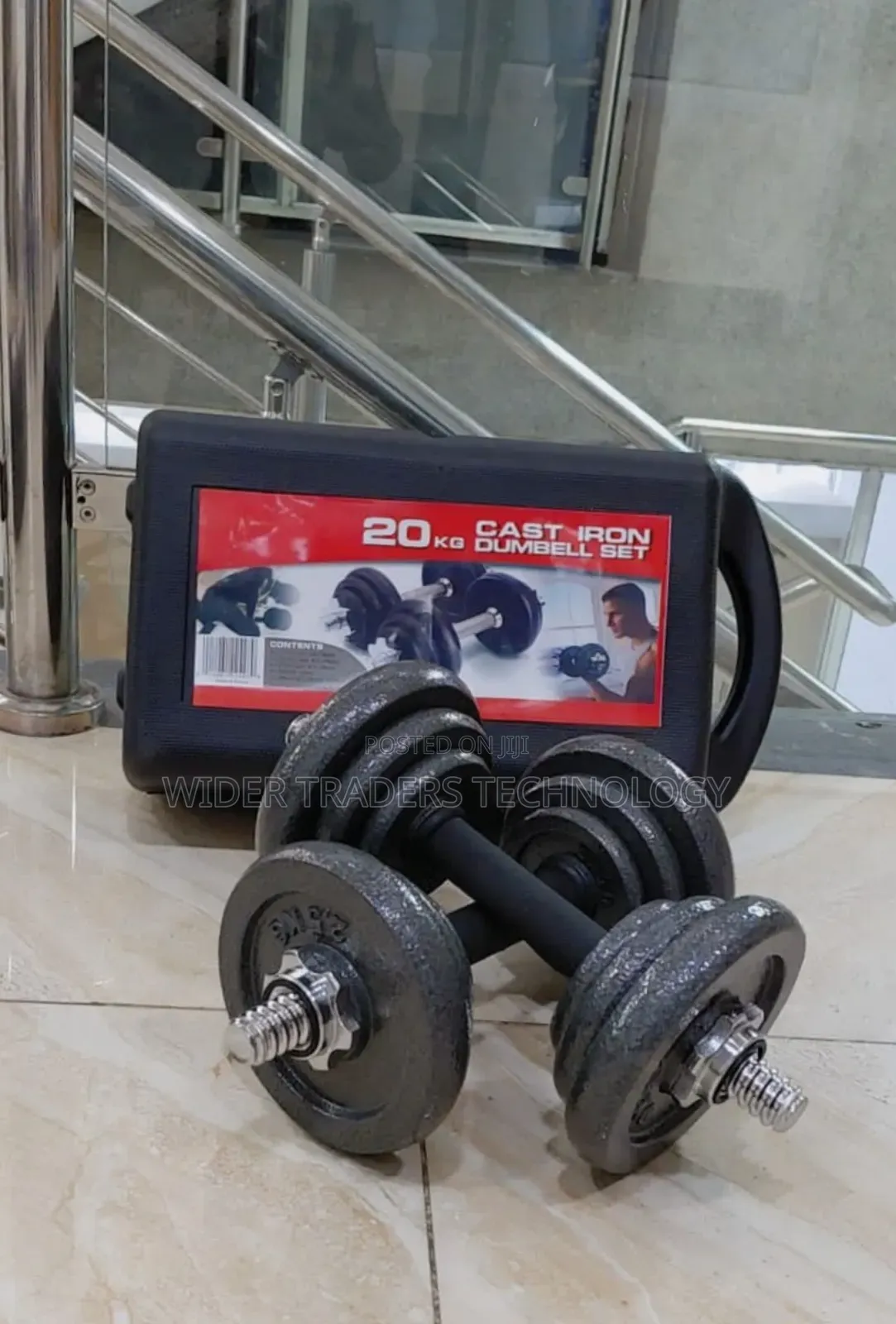 20kg Dumbell  With Case