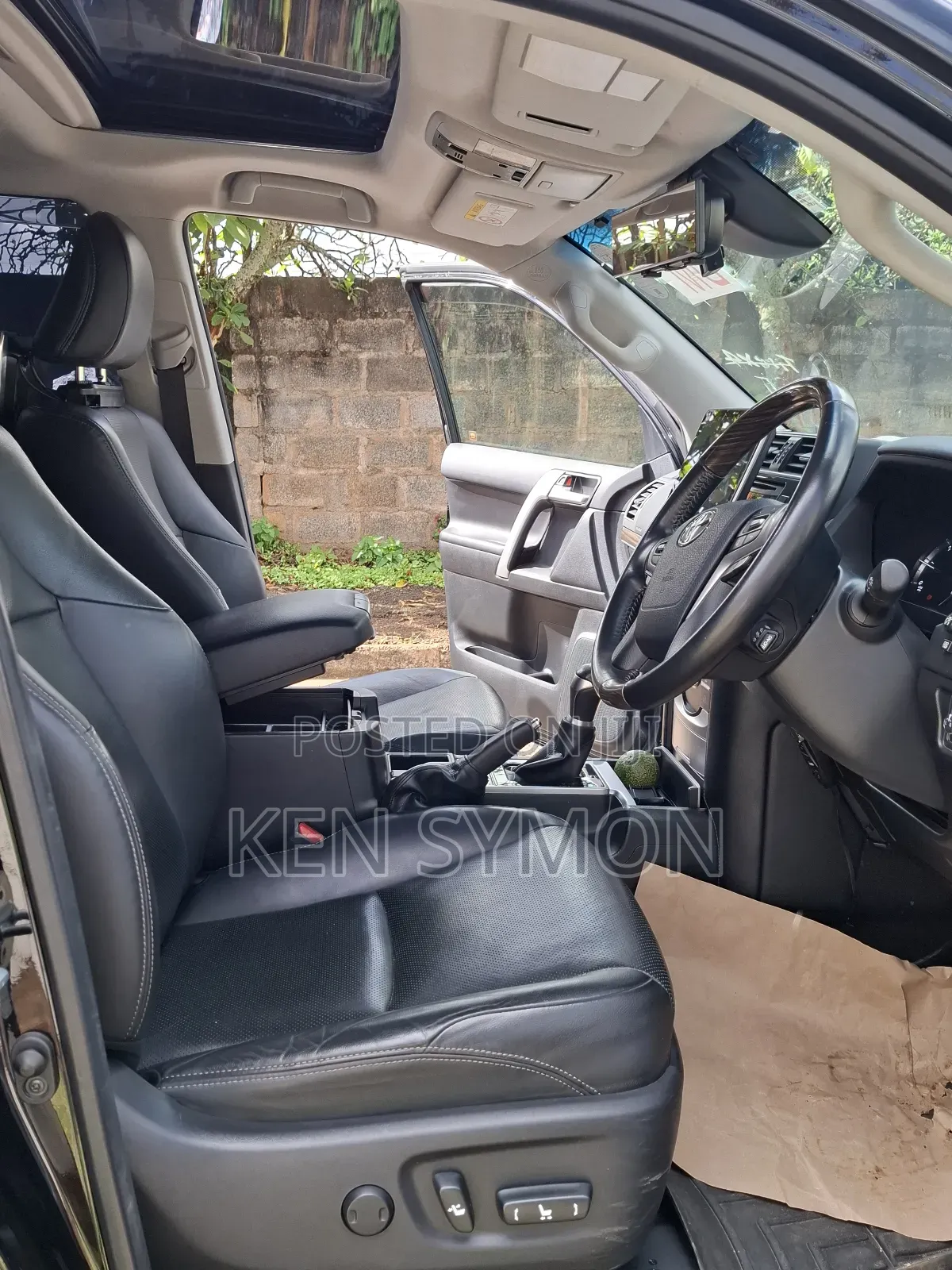 Toyota Land Cruiser Prado 2.8 2019 Matt Black
