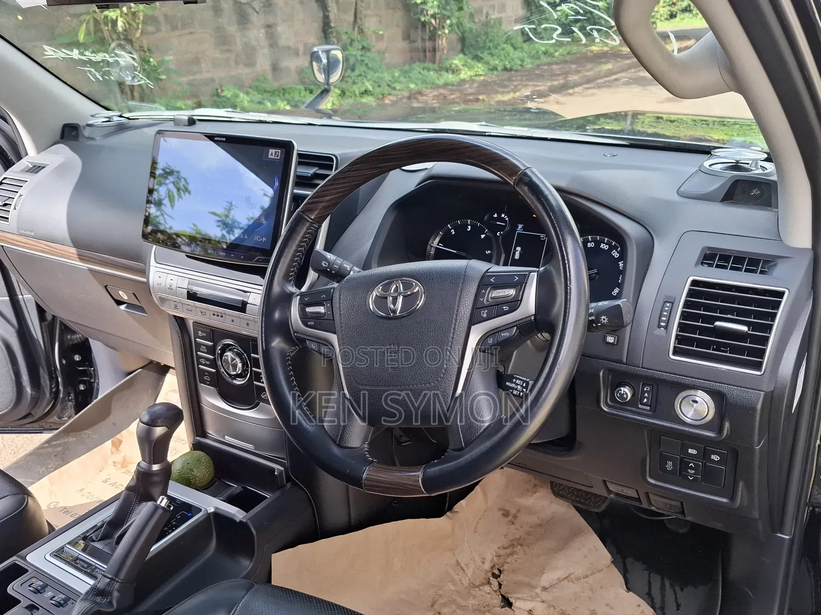 Toyota Land Cruiser Prado 2.8 2019 Matt Black