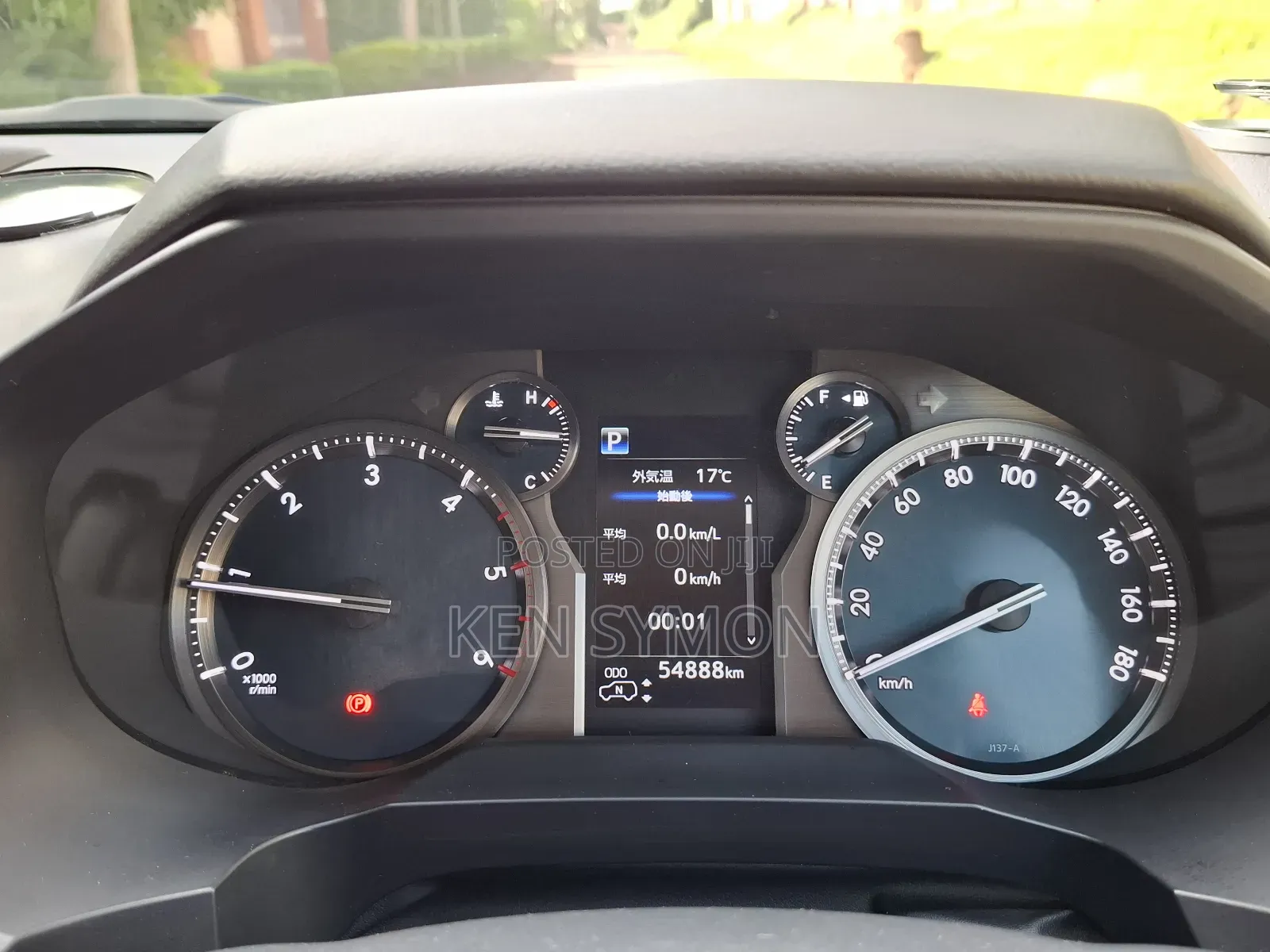 Toyota Land Cruiser Prado 2.8 2019 Matt Black