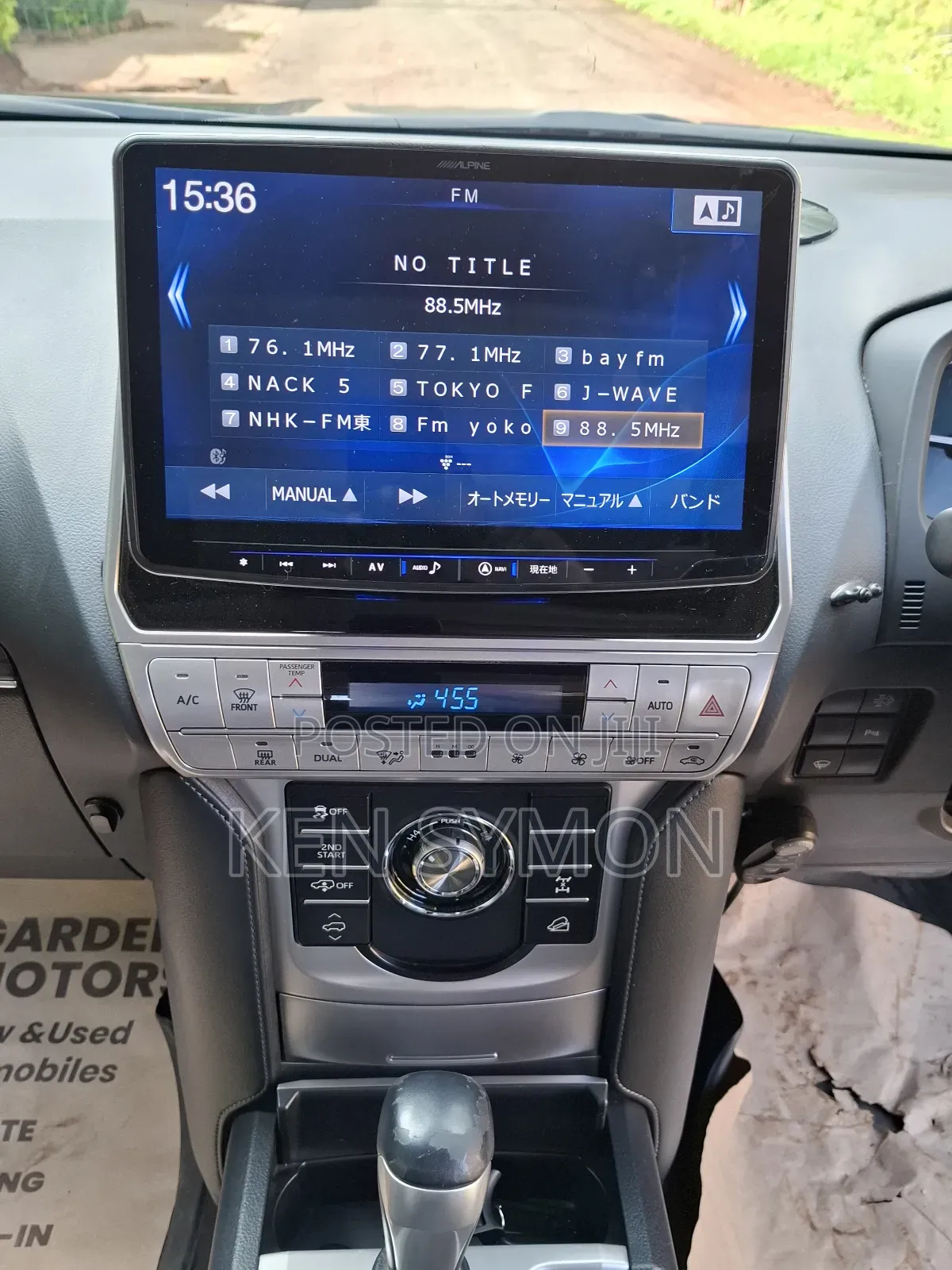 Toyota Land Cruiser Prado 2.8 2019 Matt Black