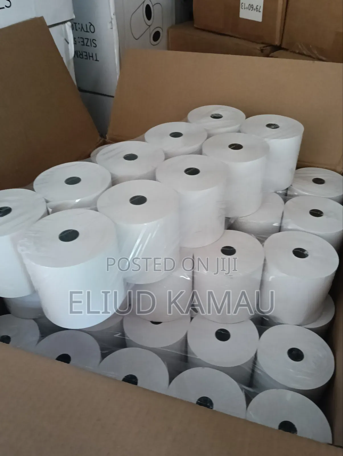 Full Box Thermol Rolls 79x80 Black Image