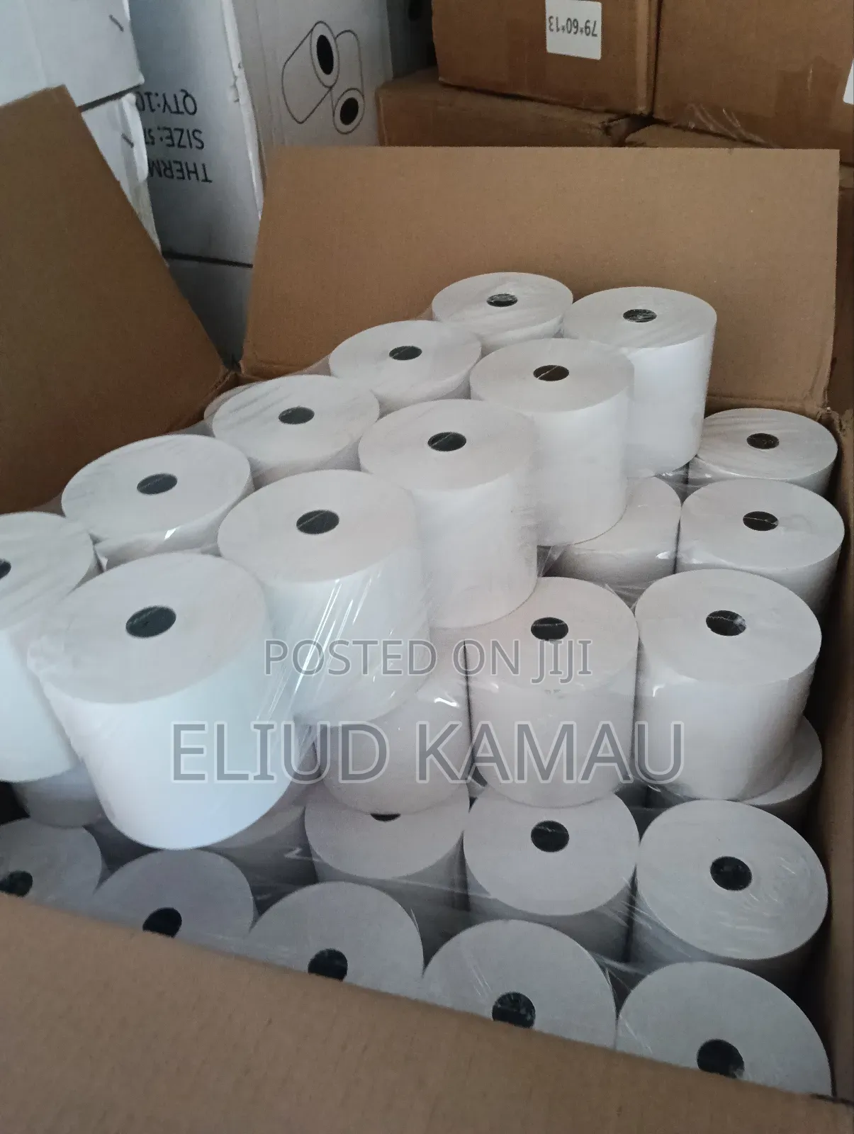 Full Box Thermol Rolls 79x80 Black Image