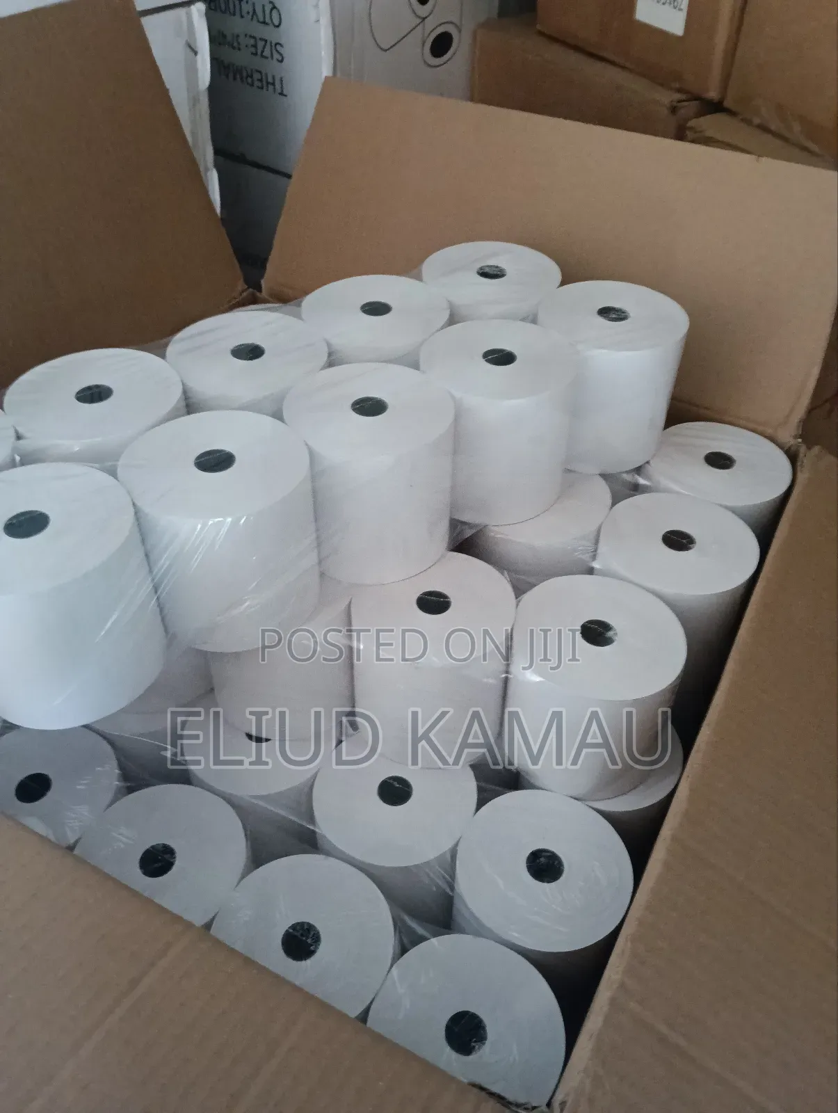 Full Box Thermol Rolls 79x80 Black Image