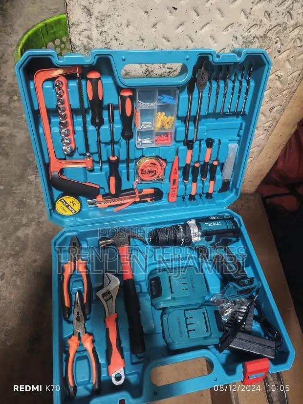 Makita Complete 108 Toolsets With 750w Drill - main view