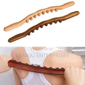 *Wooden Gua Sha Stick Body Massage Tool