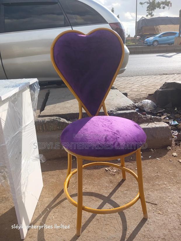 Purple Gold Love Seat