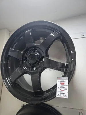 Black Racing Wheel Size 15 Set