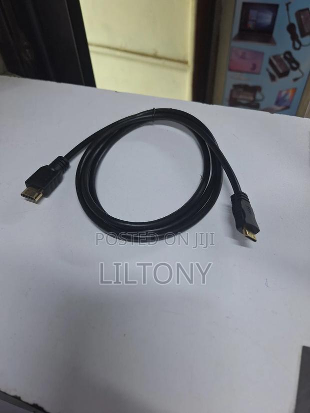 1.5mtrs Mini Hdmi to Hdmi Cable Black - thumbnail 2