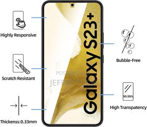 New'c Galaxy S23+ Screen Protector Tempered Glass - thumbnail 2