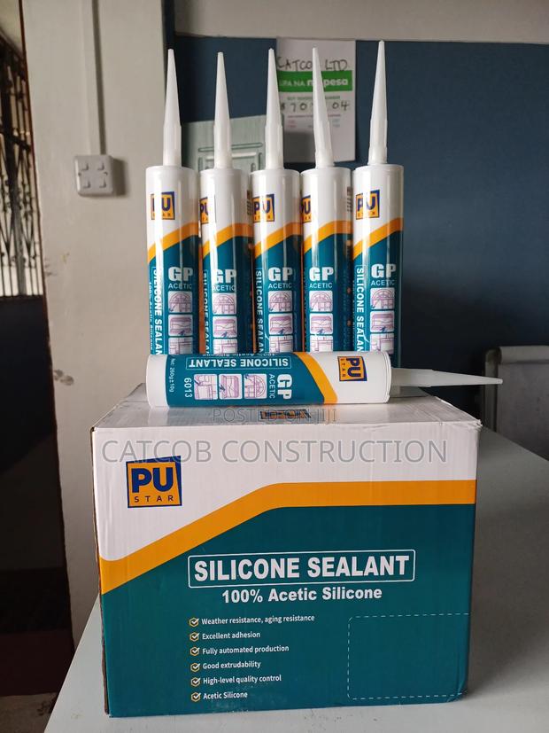 Transparent Silicone Sealant - main view