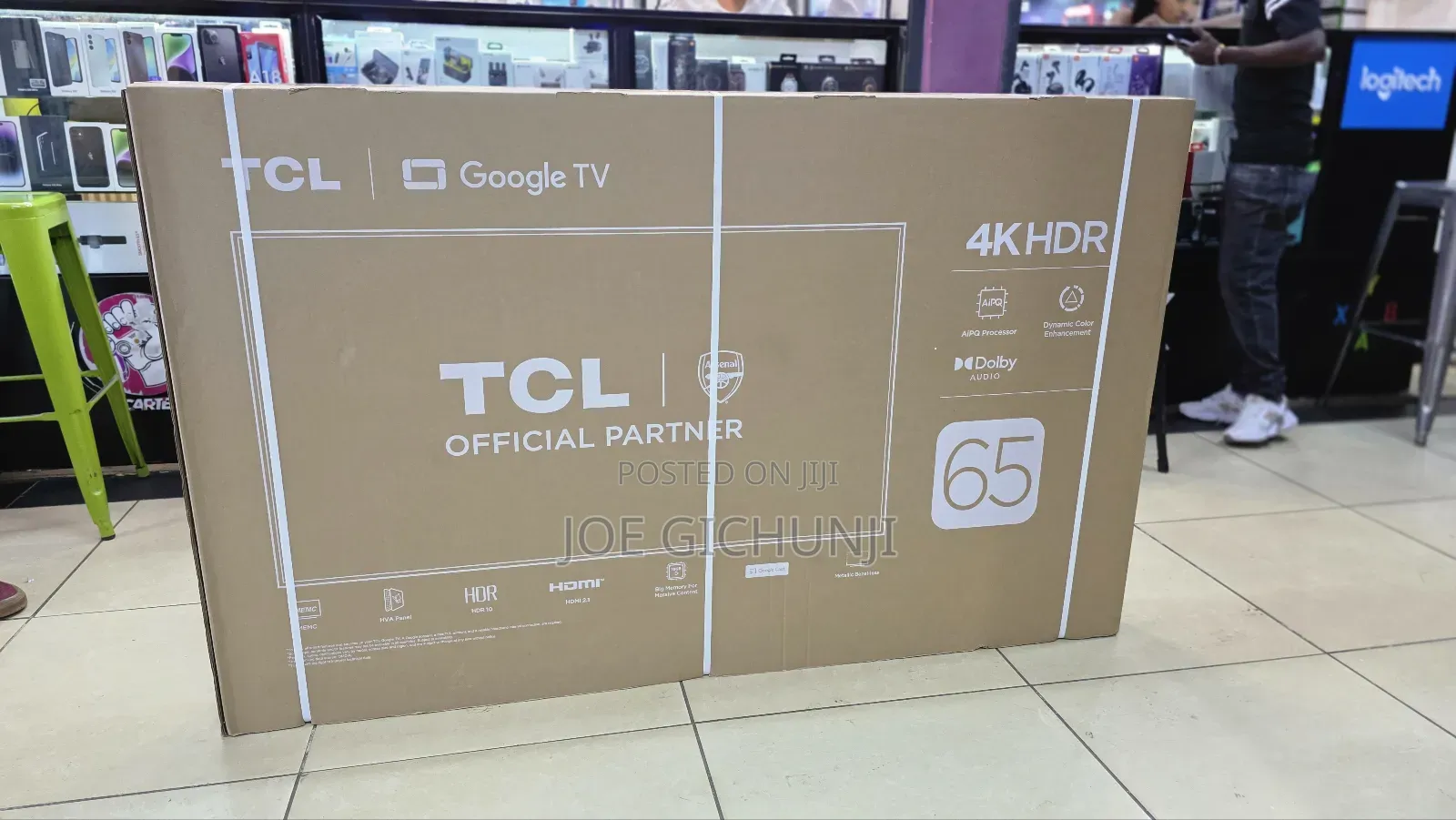 TCL 65" V6c Google Tv