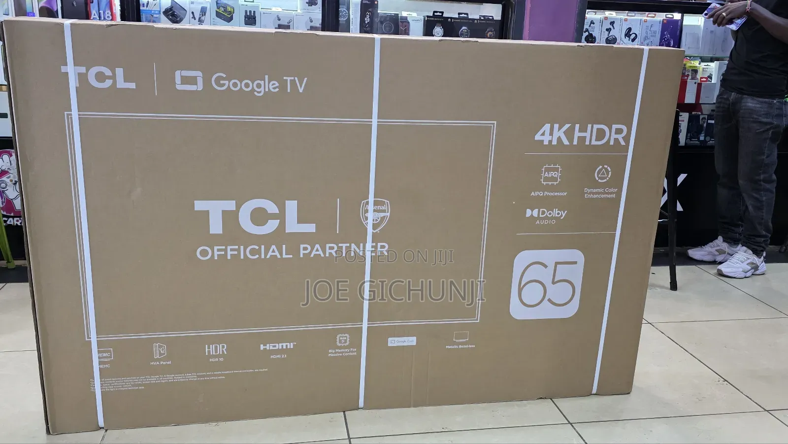 TCL 65" V6c Google Tv