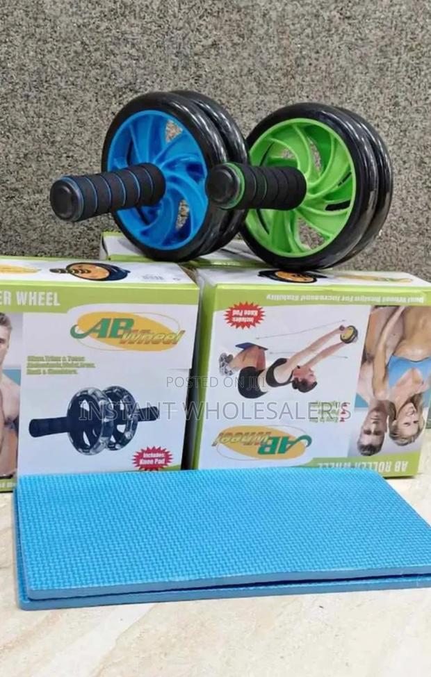 Roller and Yoga Mat for Exercise