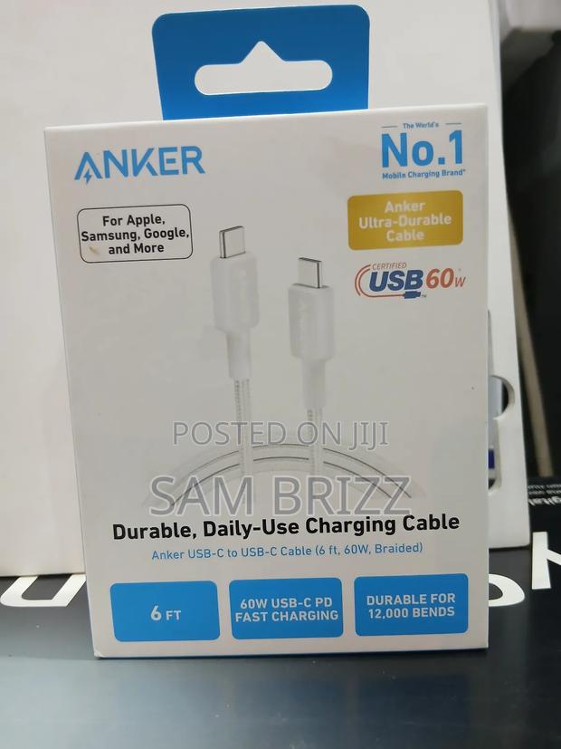Anker 60w Charging Cable Braided - thumbnail 2