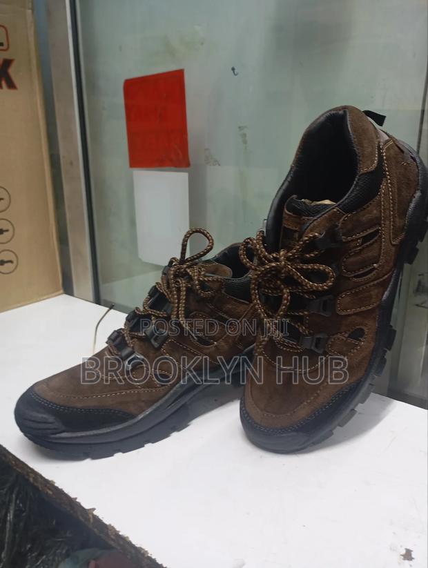 Brown Waterproof Hiking Outdoor Boots - main view