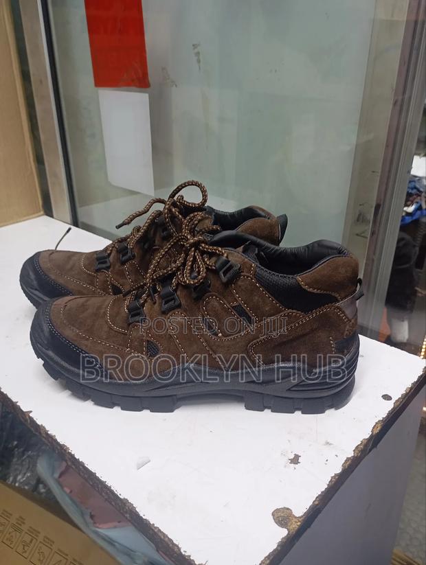 Brown Waterproof Hiking Outdoor Boots - thumbnail 2