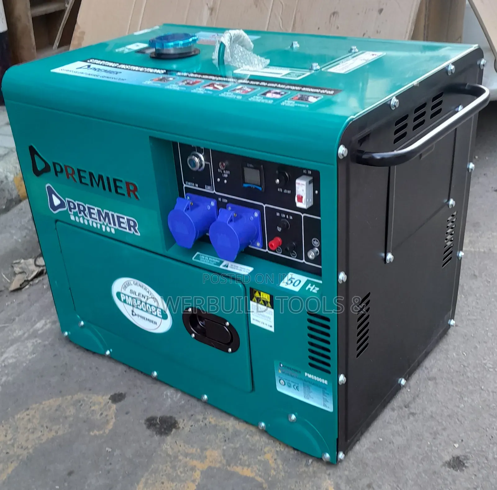10kva Premier Silent Diesel Generator Automatic, Canopied