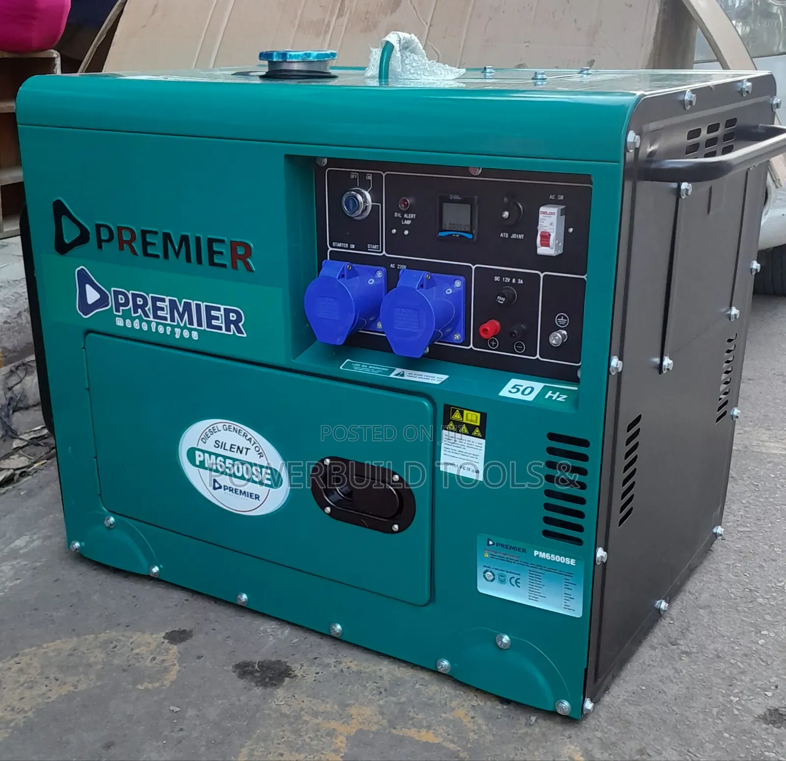 10kva Premier Silent Diesel Generator Automatic, Canopied