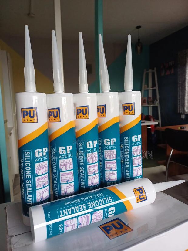 Silicone Sealant 260grams Transparent - main view