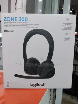 Logitech Zone 300 Wireless Bluetooth Headset With Microphone