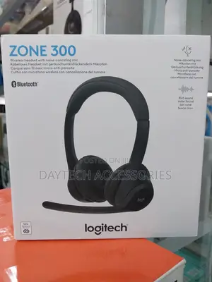 Logitech Zone 300 Wireless Bluetooth Headset With Microphone