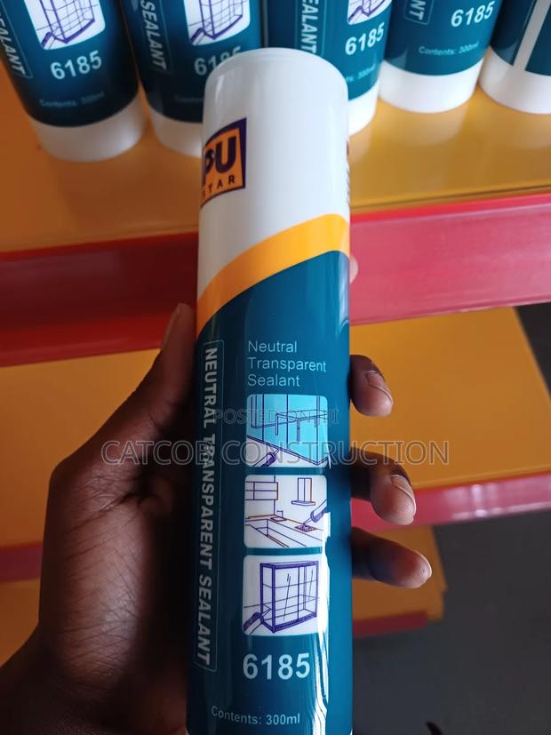 Sealant For Fixing Glass Transparent - thumbnail 2