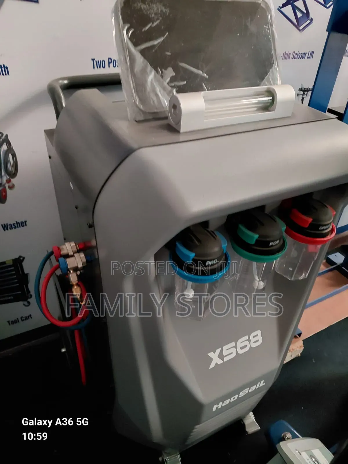 Ac Filling Recovery Machine With Digital Screen and Printer.