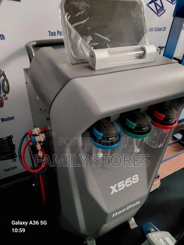 Ac Filling Recovery Machine With Digital Screen and Printer.