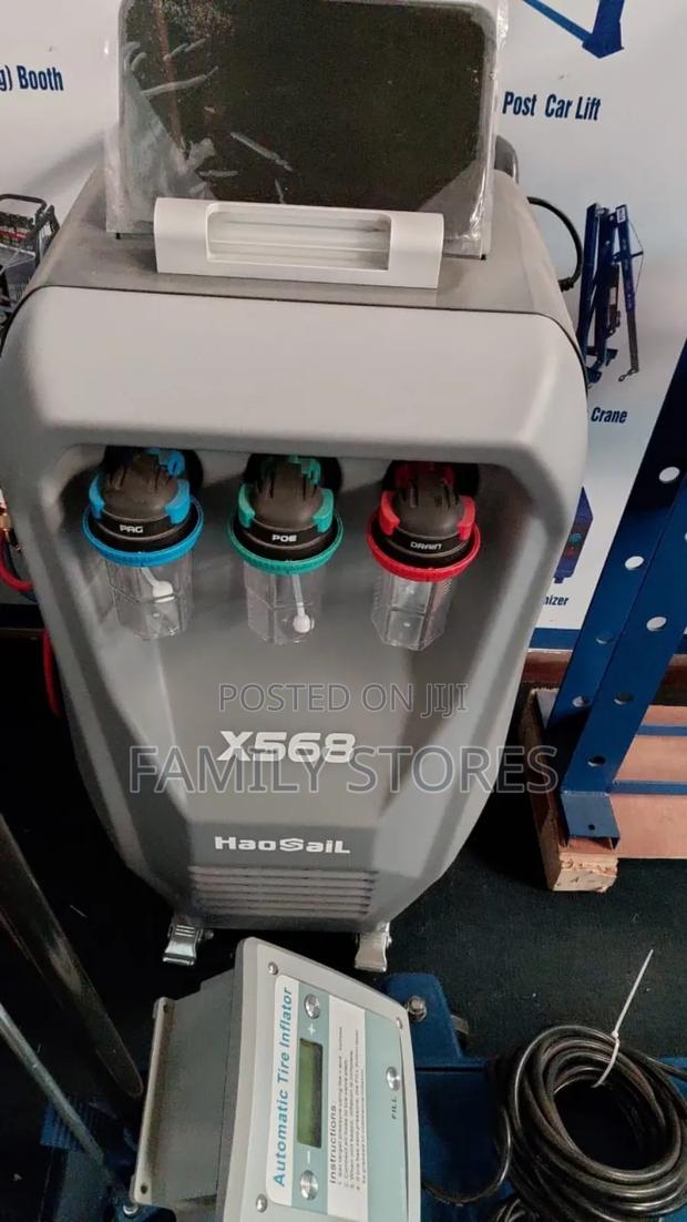 Ac Filling Recovery Machine With Digital Screen and Printer. - thumbnail 2