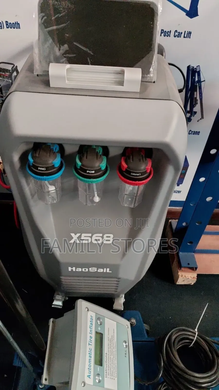 Ac Filling Recovery Machine With Digital Screen and Printer.