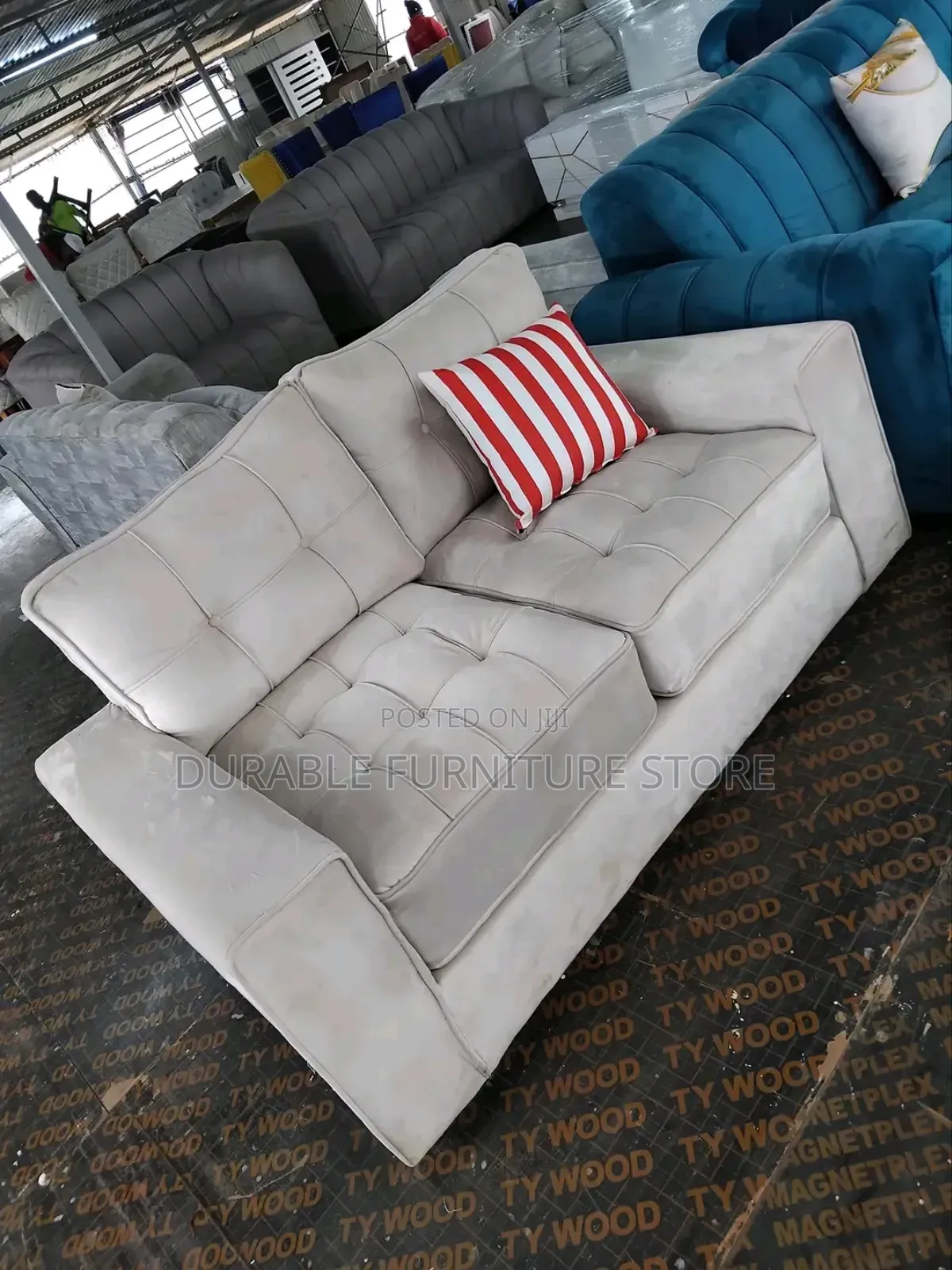 3 Seater Box Sofa