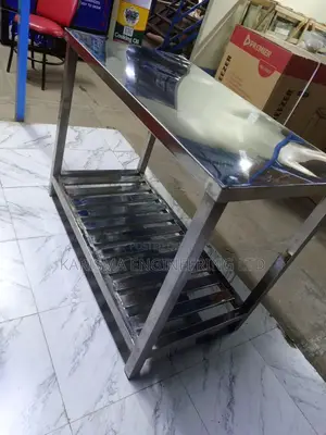Stainless Steel Work Top Table With an Undershelf